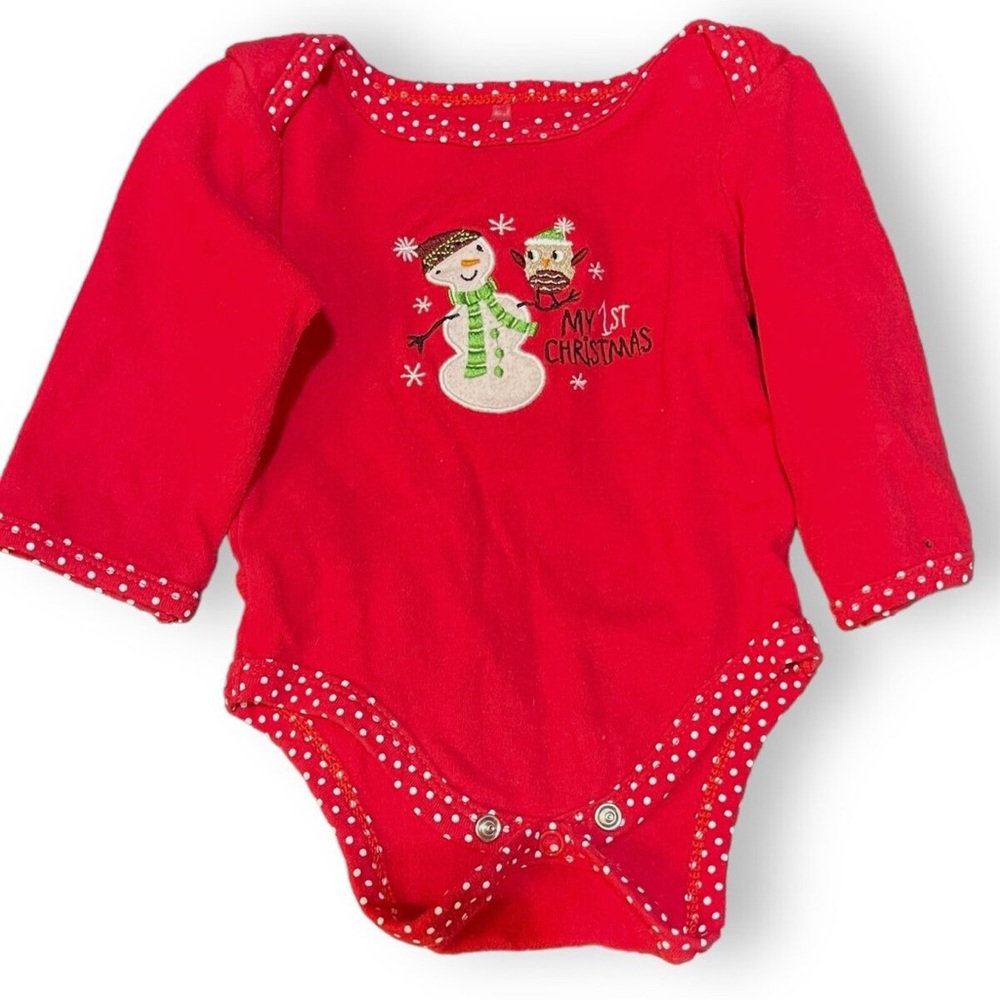 My first Christmas onesie